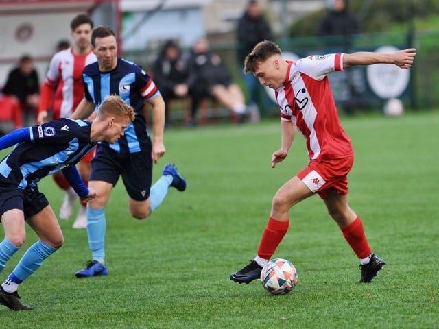 Steyning Town v Crowborough Athletic in the SCFL premier