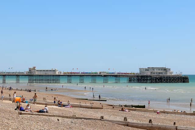 With the summer holidays underway, the council is supporting the RNLI’s Float to Live campaign ‘to help increase understanding of how to be safer in our sea’. Photo: Worthing Borough Council