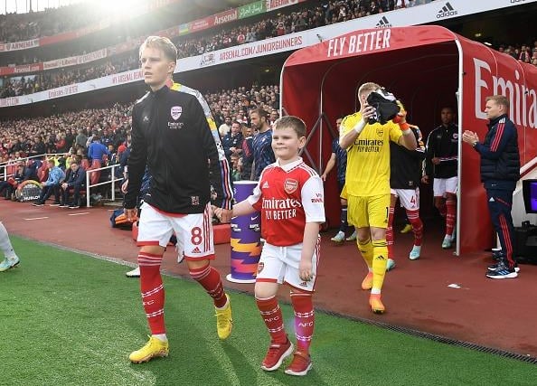 Garth said: "Martin Odegaard strolled around Emirates Stadium conducting most of Arsenal's attacks and looking very composed and cultured while doing it."