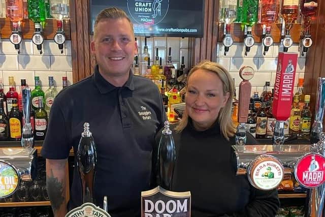 Andy Deeprose operates the pub with his wife Angie