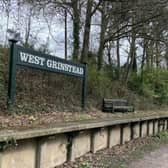 The old platform still survives at the now defunct West Grinstead Railway Station. Picture: Sarah Page