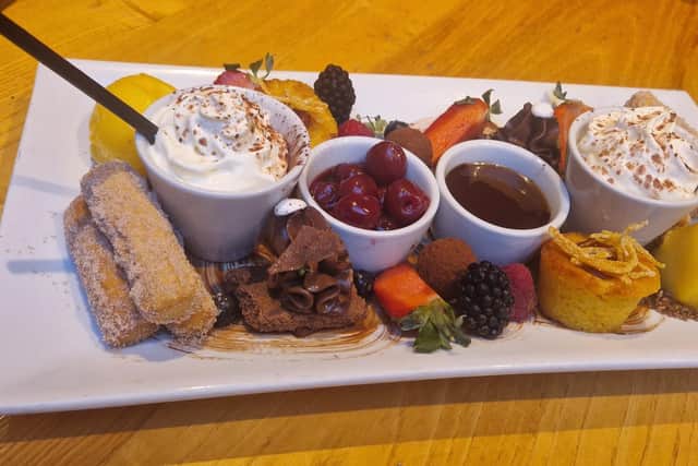 The sweet sharing plate at Terre à Terre