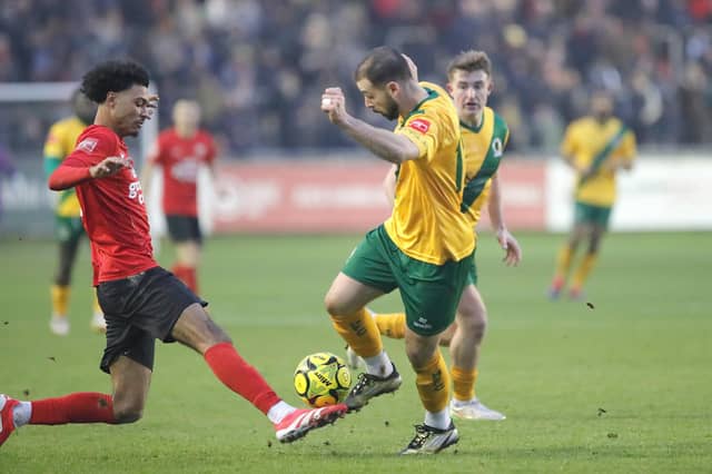 Lewes v Horsham, Isthmian premier division