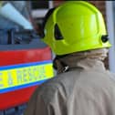 A vehicle fire and a burst water main are adding to traffic delays across West Sussex.