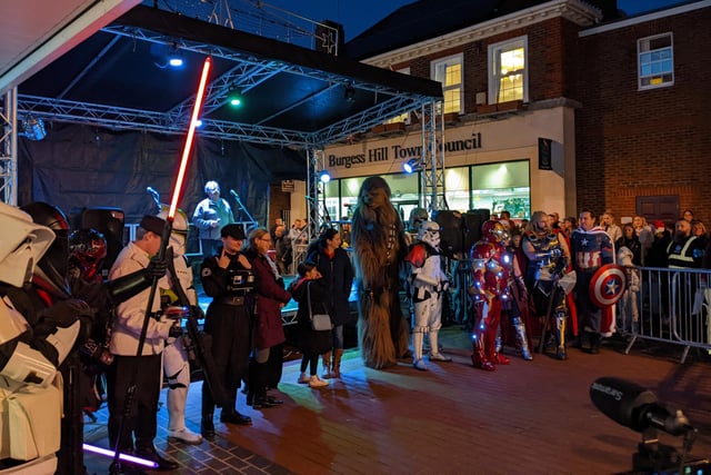 The Imperial Outlanders at It's Christmas in Burgess Hill