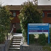 The road closure is in place on Heath Road, Haywards Heath, from The Broadway to the entrance of the health centre. Photo: Google Street View