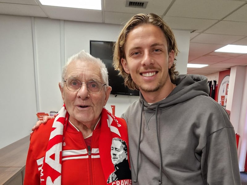 Ron Spraget meets Danilo Orsi | Picture: Mark Dunford