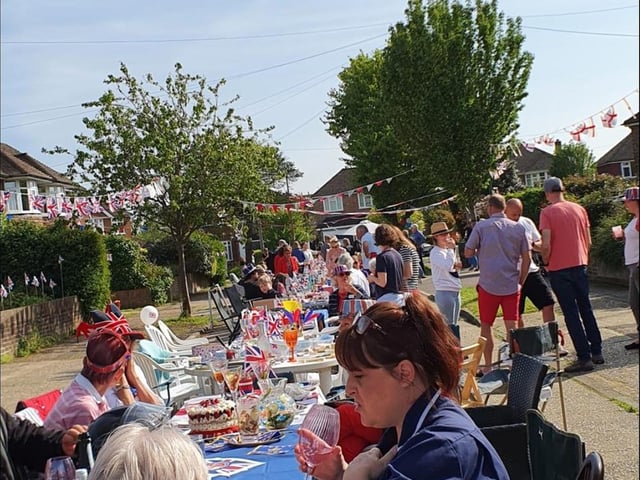 Around 150 Willowbed Drive family and friends taking part. We had face painting, rock painting, clay modelling, arts and crafts, best crown competition, quiz, lucky dip, bottle tombola, line dancing and karaoke into the late evening.