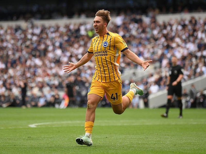 Albion's Mr Versatile is fresh from his England under-21s success and may well get the nod in central midfield ahead of Baleba, Gomez and Milner. A big call here for Hurzeler.
