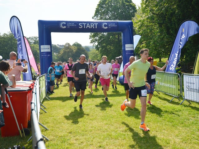 Hastings Race for Life 2023 in Alexandra Park.