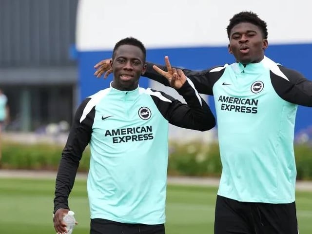 Carlos Baleba and Yankuba Minteh prepare for the new season