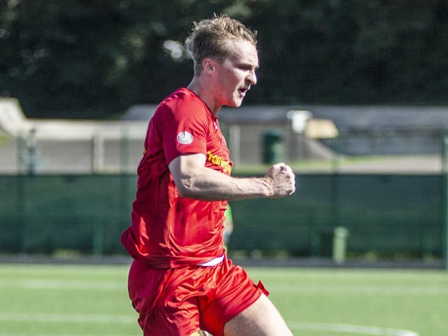 Newhaven FC take on Spelthorne Sports in the FA Cup