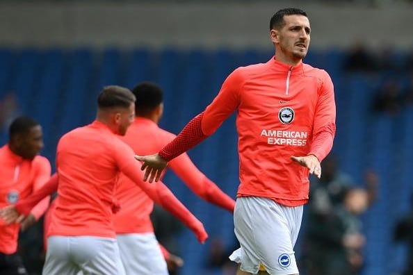 Brighton and Hove Albion defender Lewis Dunk has been playing through pain to lead Albion to Europe