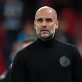 Pep Guardiola has issued an injury update on a trio of key Manchester City men ahead of Saturday’s home Premier League clash against Brighton & Hove Albion. Picture by Dan Mullan/Getty Images