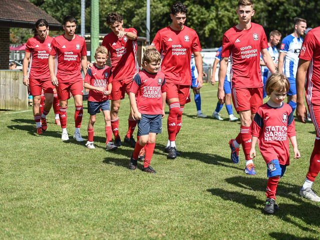 Action photos of Isthmian League Hassocks FC Vs Herne Bay FC : Hassocks FC v Herne Bay FC, Isthmian south east division