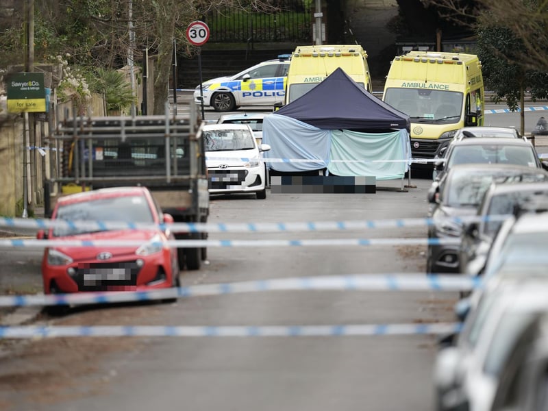 A heavy police presence has been seen in Cumberland Road, Brighton, on Saturday, December 23