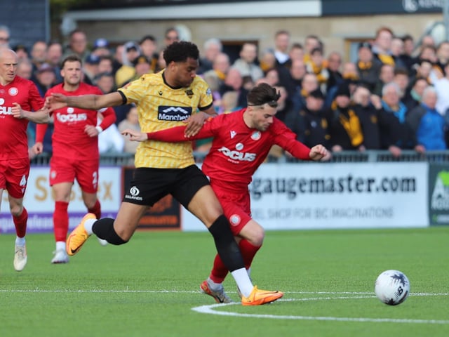 Worthing beat Maidstone in the National South play-off semi-final at a packed Woodside Road