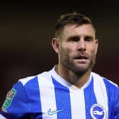 Injured: James Milner is missing from the Brighton squad, picked to face Burnley at Turf Moor. (Photo by George Wood/Getty Images)