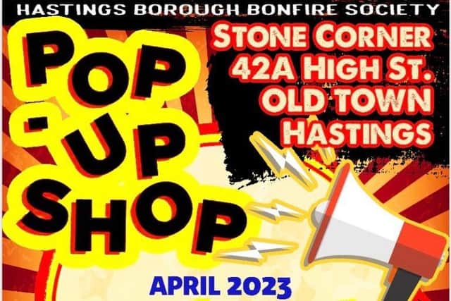 Hastings Borough Bonfire Society Pop-Up Shop