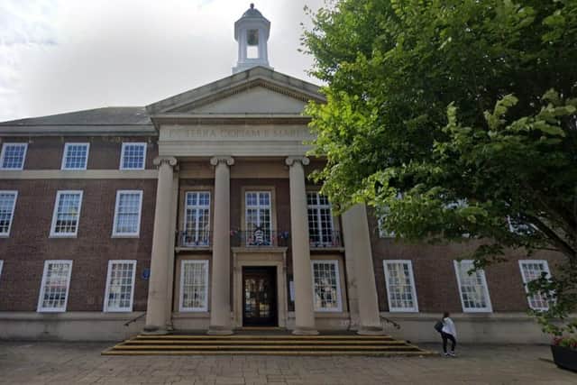 Worthing Town Hall. Image: Google via the LDRS