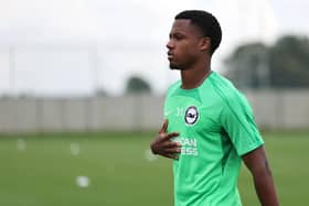 Barcelona ace Ansu Fati has been training well at Brighton ahead of the clash a Manchester United
