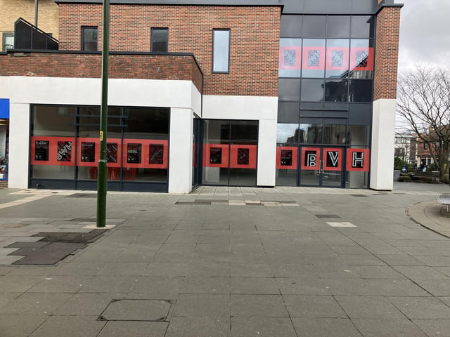 The site of the former McDonald's in Horsham's Bishopric which has remained empty since the fast food chain moved out in 2014