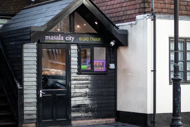 Masala City in Chichester has a rating of 4.8 stars from 183 reviews. Picture contributed