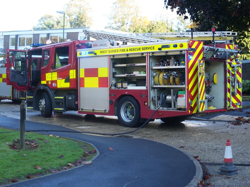 "Joint Fire Control mobilised three fire engines to the scene."
