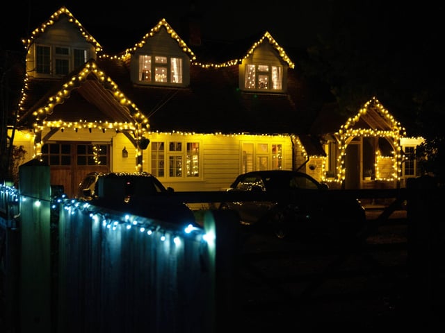 Westfield Christmas lights 2024. Photo by Frank Copper. The event this year has been scaled back significantly.