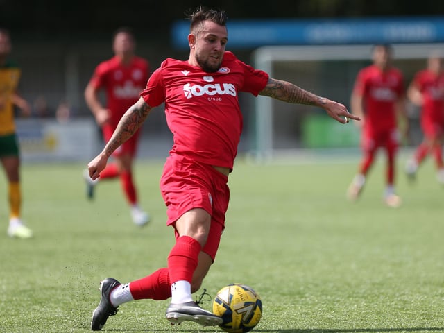 Action from Worthing FC's 3-0 friendly win at Horsham