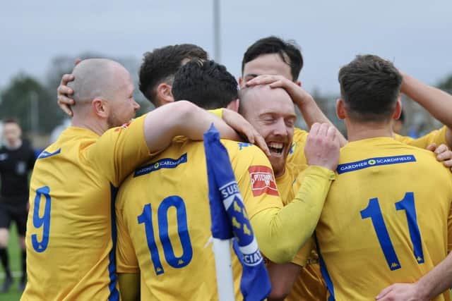 Lancing beat Ashford in the season's final home game | Picture: Stephen Goodger