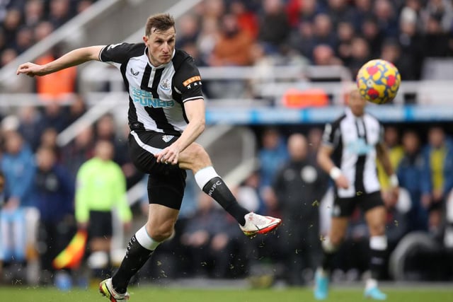 He may not have grabbed that elusive first goal for the Magpies, however, Wood’s general hold up play is a key part of how this Newcastle team play in attack. His workrate off the ball is also fantastic.