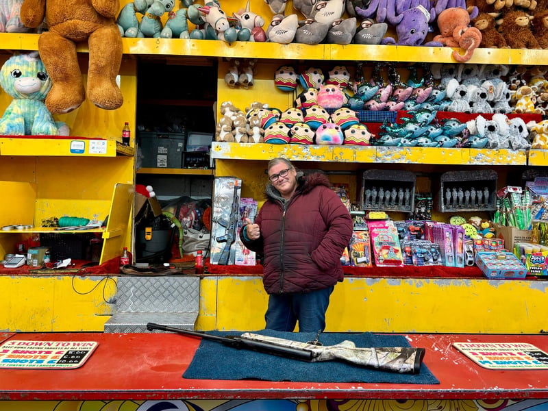 Chichester’s annual Sloe Fair returned to Northgate car park on Tuesday (October 20), bringing a colourful collection of funfair rides to the city.