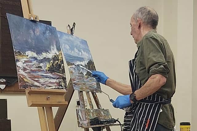 'Artbodgering' - Rob Cornfields approach to enjoying painting.