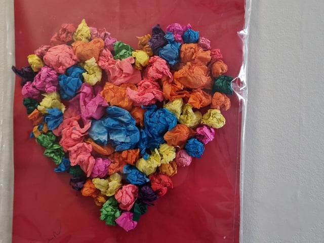 The power of art therapy was demonstrated at St Winefrides Residential Home in Littlehampton, as the community was invited in for the annual exhibition