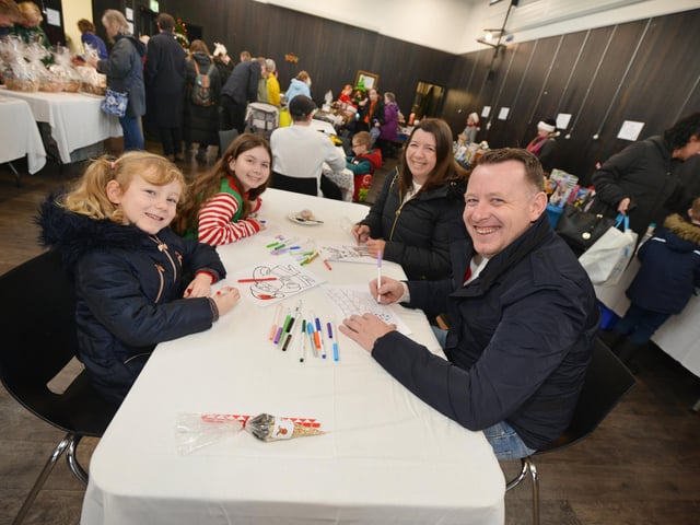 Christmas on the Coast in aid of St Michael's Hospice at Stade Hall, Hastings Old Town.