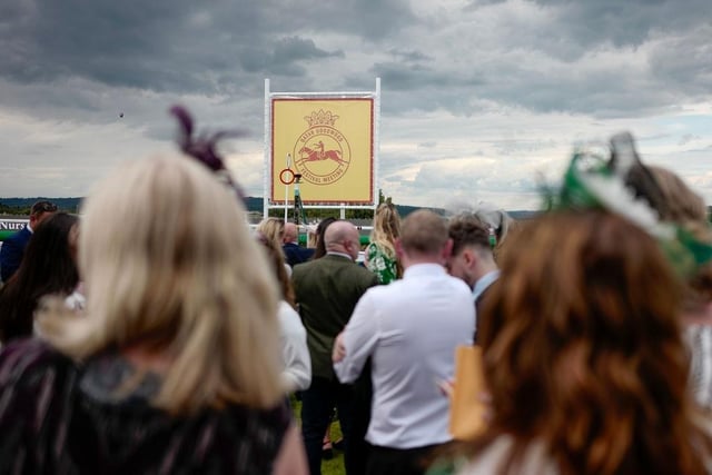 CHICHESTER, ENGLAND - AUGUST 03: A general view at Goodwood Racecourse on August 03, 2023 in Chichester, England. (Photo by Alan Crowhurst/Getty Images):More images from Ladies' Day, 2023, at Glorious Goodwood