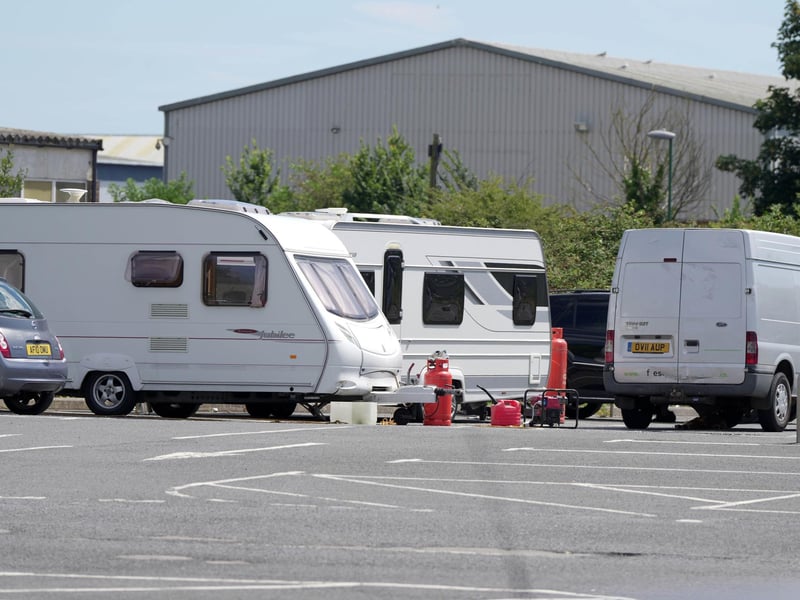 Arun District Council confirmed that multiple caravans and motorhomes have parked up at the Tesco store in Littlehampton