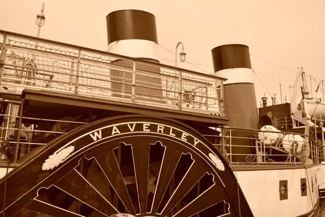 The world’s last seagoing paddle steamer, Waverley. Picture: Neill Barston / Sussex World