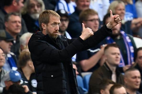 Brighton and Hove Albion head coach Graham Potter guided his team to ninth in the Premier League last season