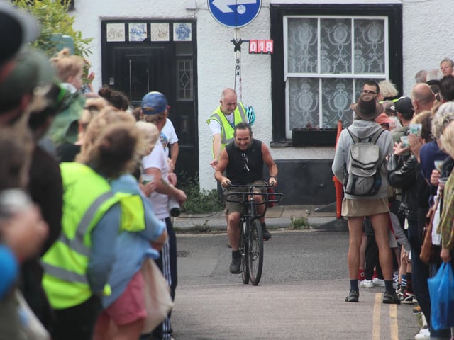 Hastings Old Town Carnival Week 2023: Bike Race. Photo by Roberts Photographic.
