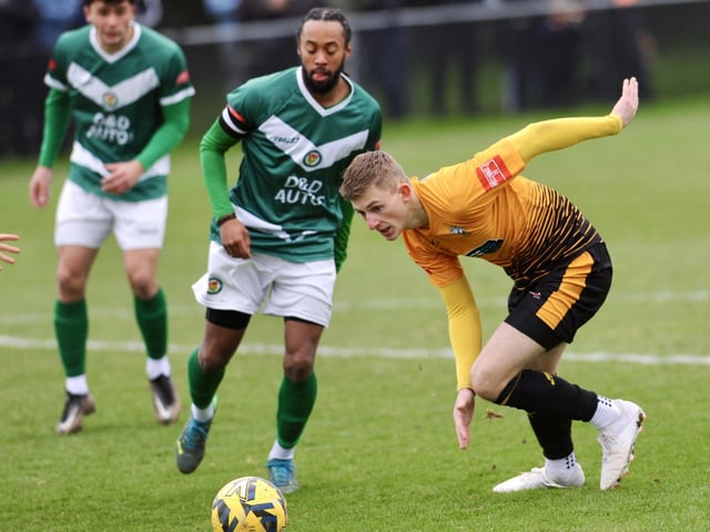 Littlehampton Town take on Ashford United in the Isthmian south east division
