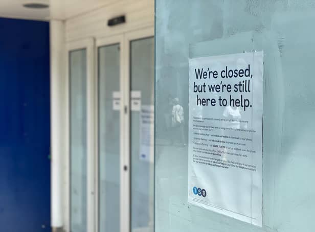 TSB has closed its branch in Horsham town centre
