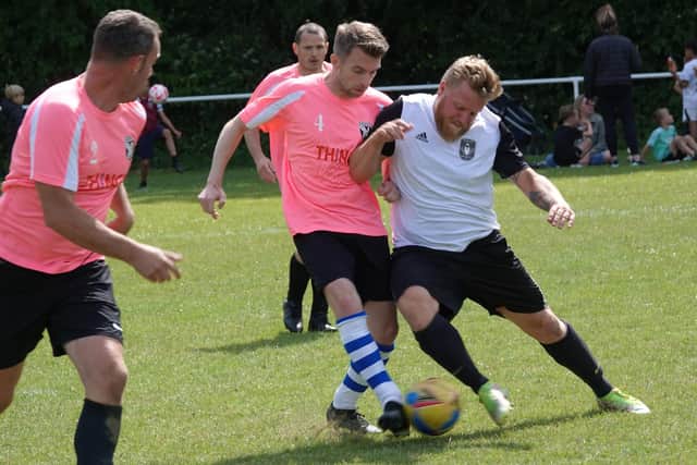 Veterans' teams enjoy the tournament at Roffey | Contributed picture