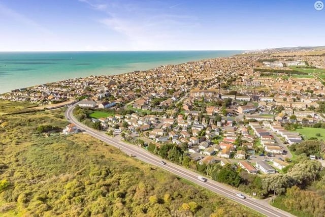 The detatched four bedroom family home is located close to the sea on the Peacehaven cliff tops, with stunning views. It boasts an incredibly large total plot of land with potential for development throughout.