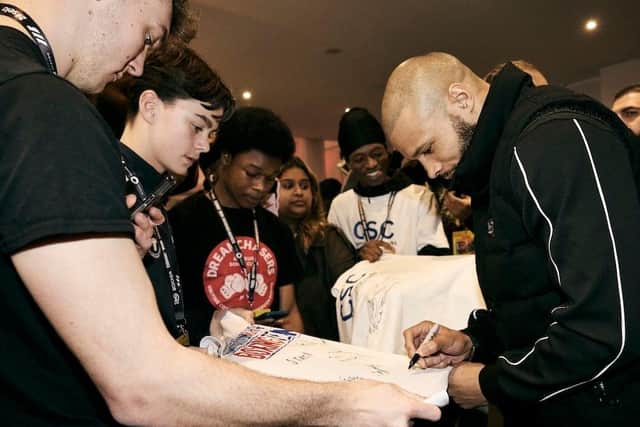Brighton boxing club's impact recognised at big fight