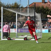 Action, goal celebrations and tributes to Worthing FC stalwart Morty Hollis from Worthing's 7-0 win over Concord in National League South