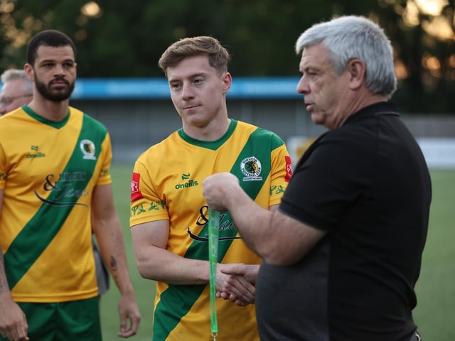 Natalie Mayhew's pictures of Horsham FC's Isthmian League title celebrations