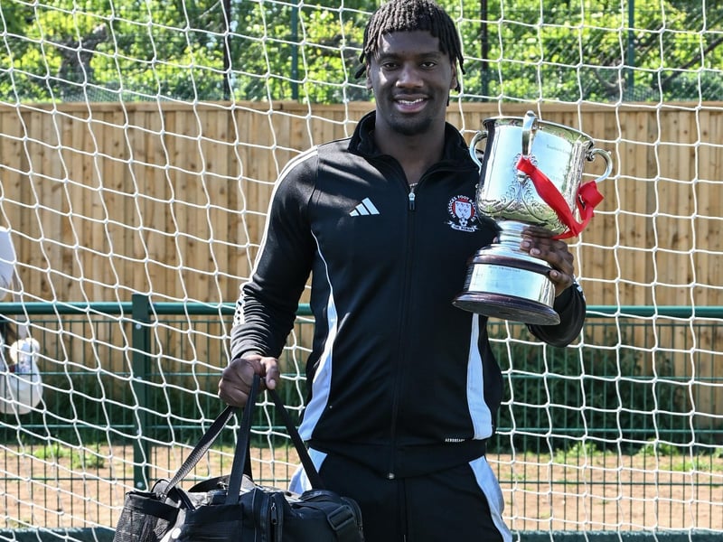 Hassocks FC win the 2024-25 Peter Bentley Cup