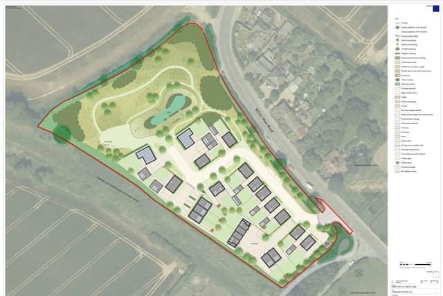 How the 20 proposed homes at Yapton could have looked